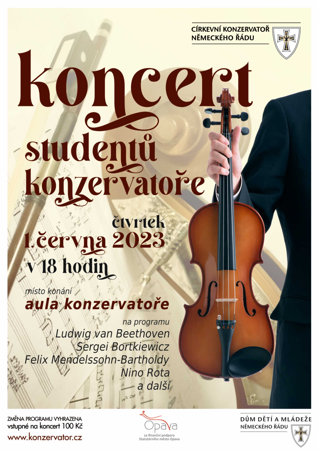 plakát - koncert 1. 6. 2023