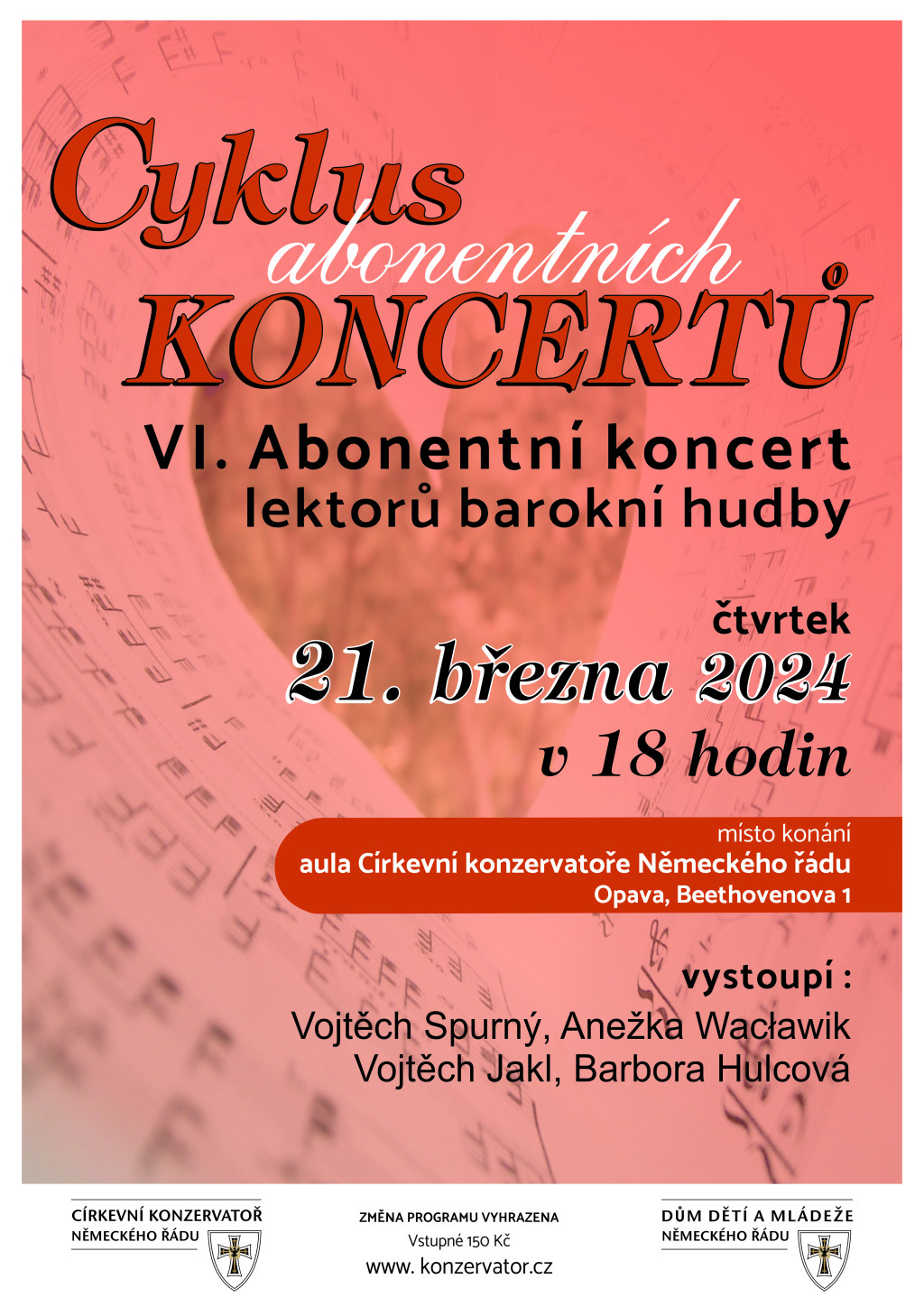 koncert lektorů barokních kurzů