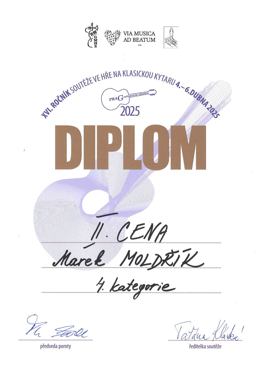 Diplom Moldřík