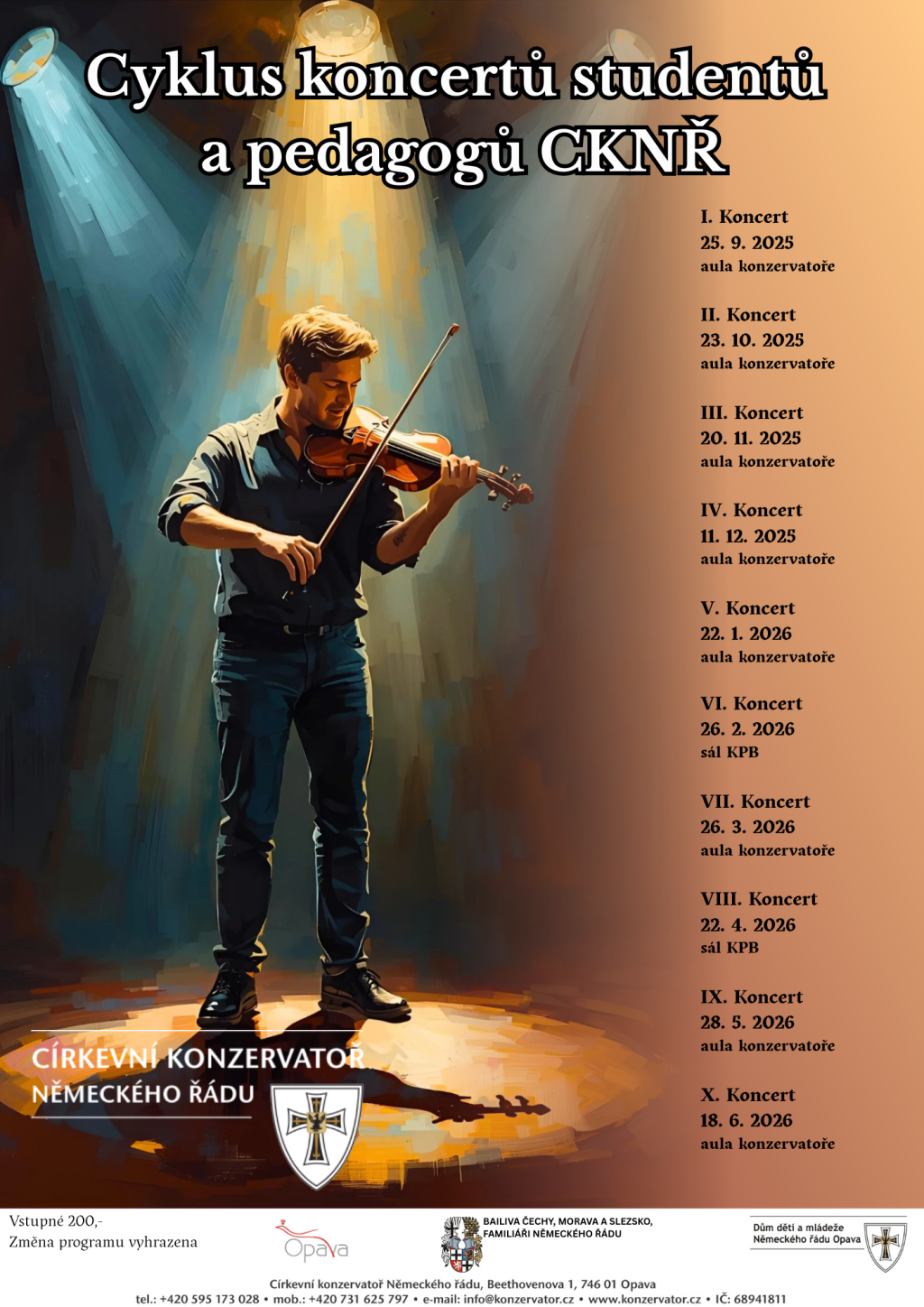 cyklus koncertů 2025-2026