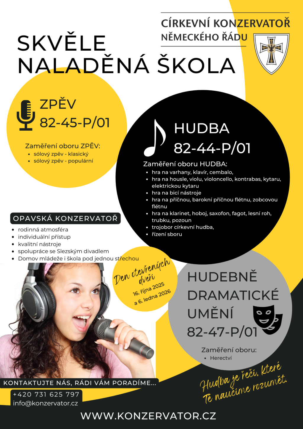 CKNŘ nabídka oborů a zaměření