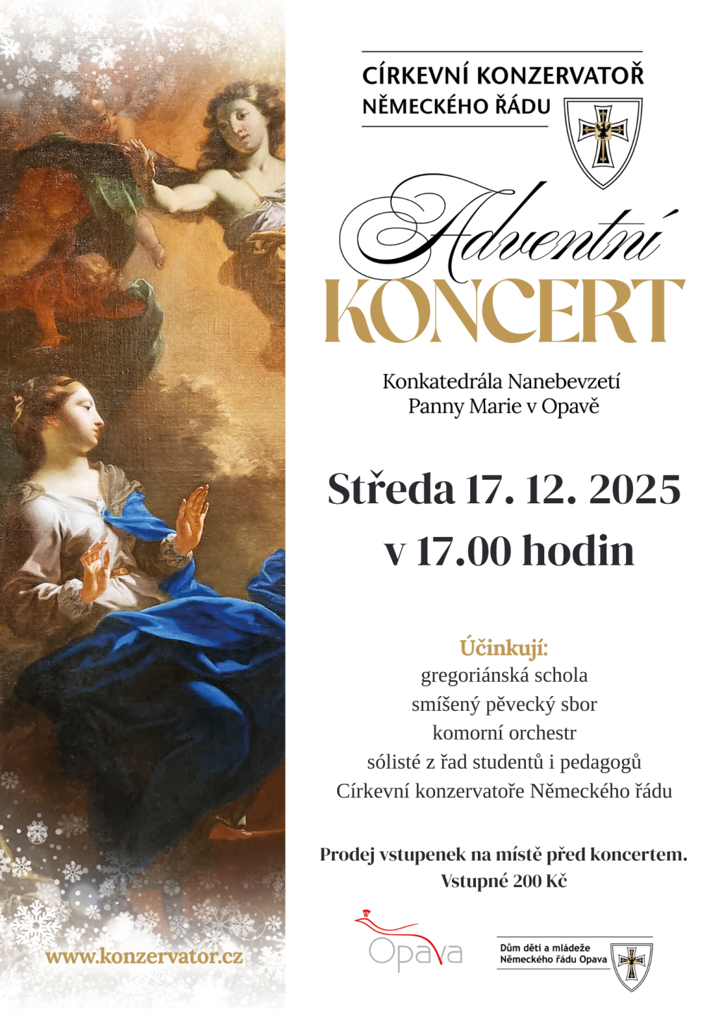 Adventní koncert Opava 2025