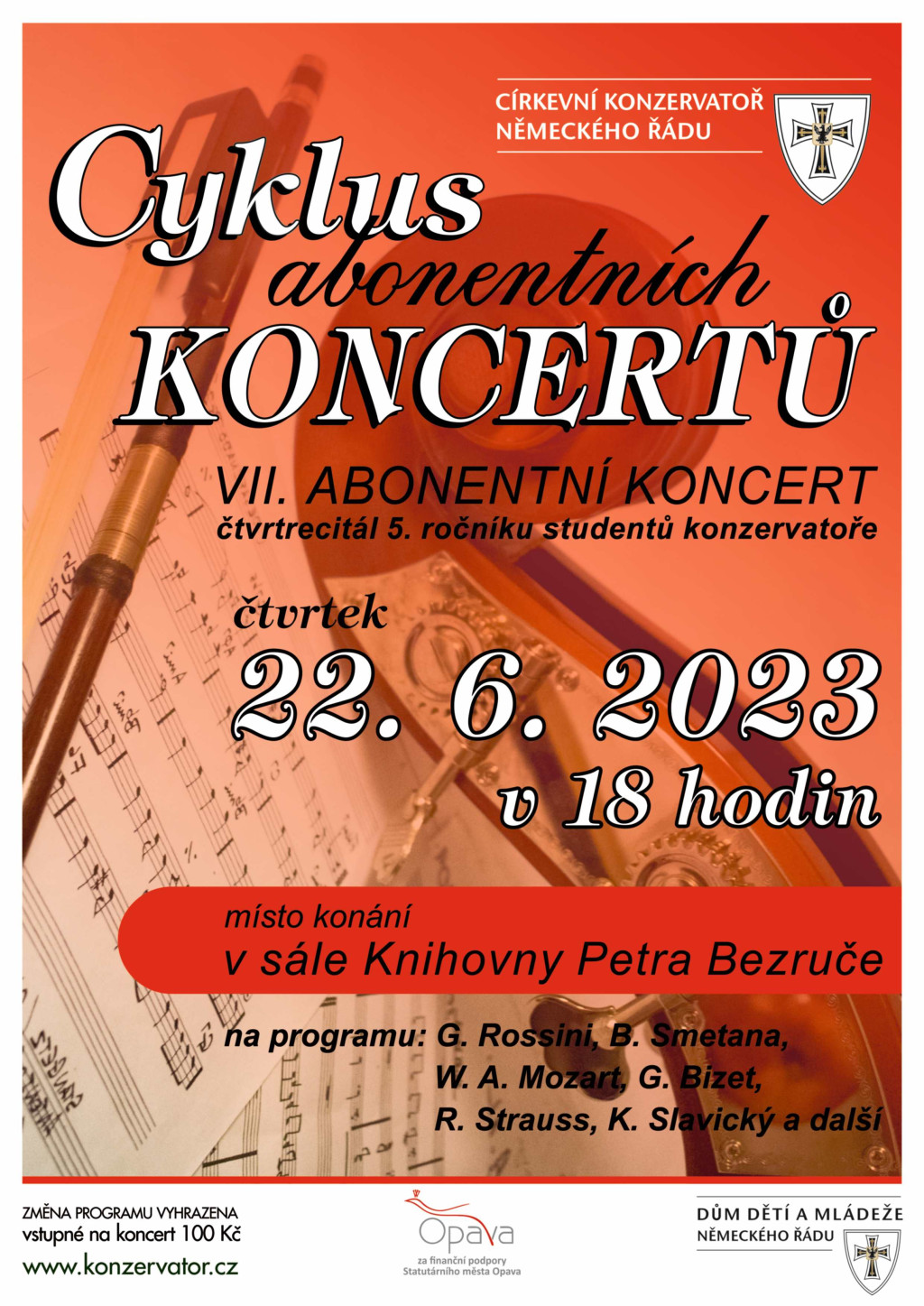 plakát VII. Abonentní koncert