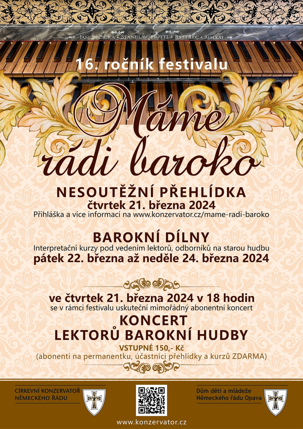 MÁME RÁDI BAROKO plakát 2024