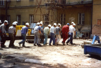 škola - historie – práce na rekonstrukci budovy konzervatoře